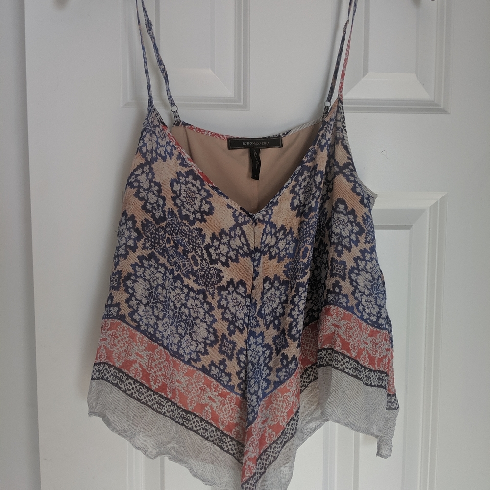 BCBGMaxazaria handkerchief tank